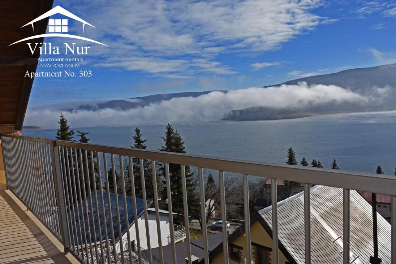 Villa Nur - Lake View Apartaments Mavrovi Anovi Екстер'єр фото