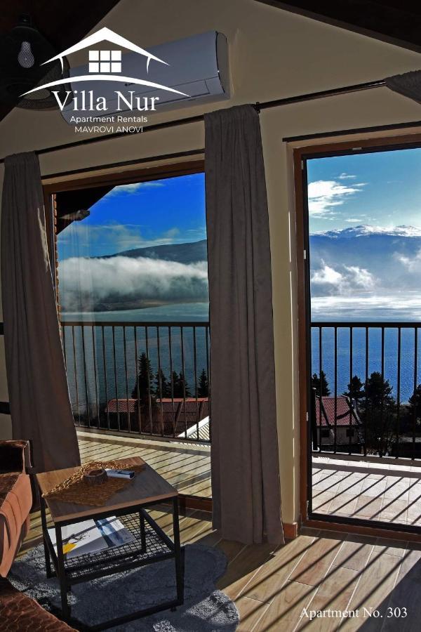 Villa Nur - Lake View Apartaments Mavrovi Anovi Екстер'єр фото