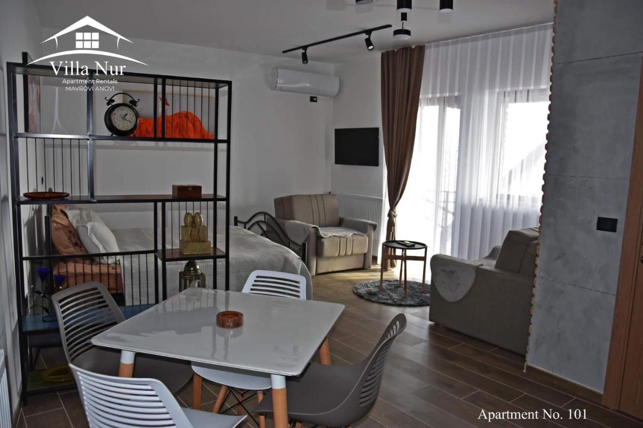 Villa Nur - Lake View Apartaments Mavrovi Anovi Екстер'єр фото
